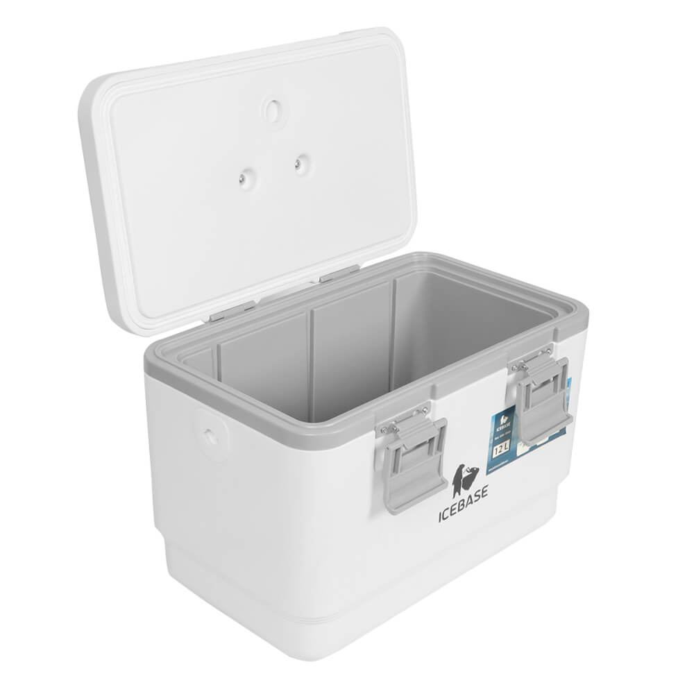 กระติกน้ำแข็งเก็บความเย็น ICEBASE รุ่น CLP-312WHM (JUPITER) ขนาด 12 ลิตร สีขาว